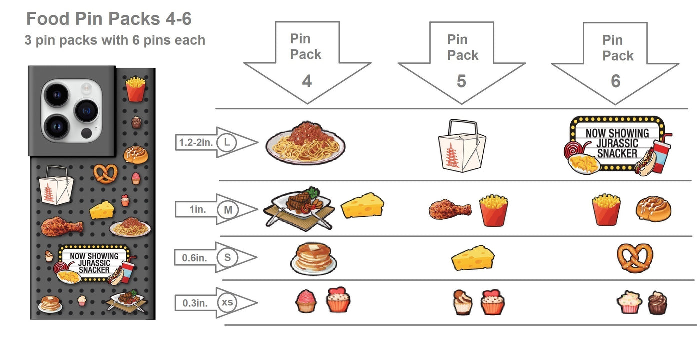 Pinit Food Pin Pack 2