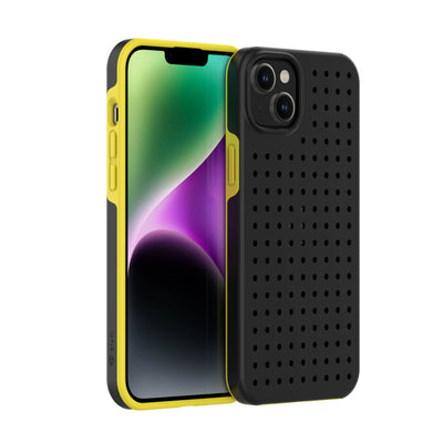 Pinit Dynamic Case for iPhone 14 - Black/Yellow
