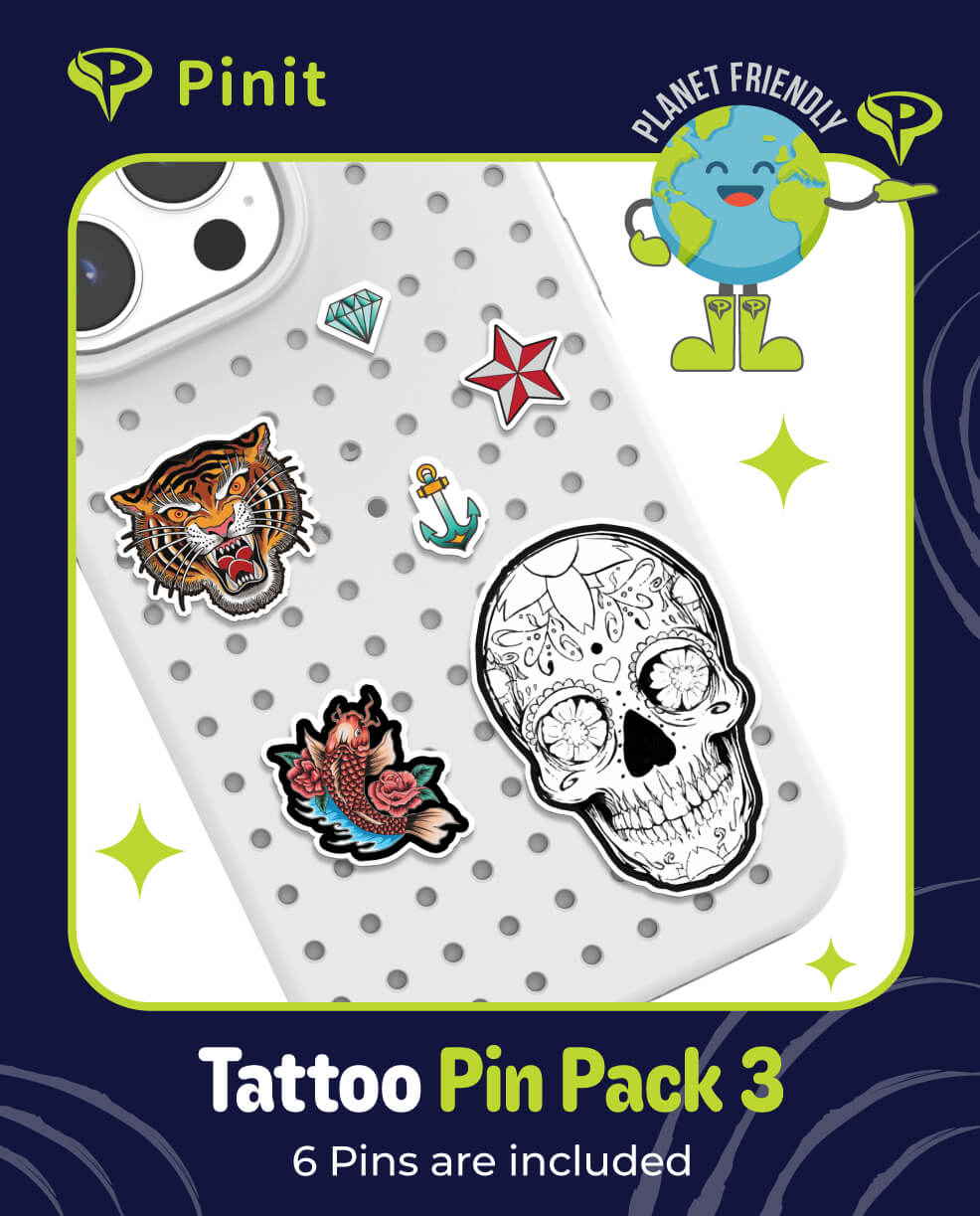 Pinit Tattoo Pin Pack 3